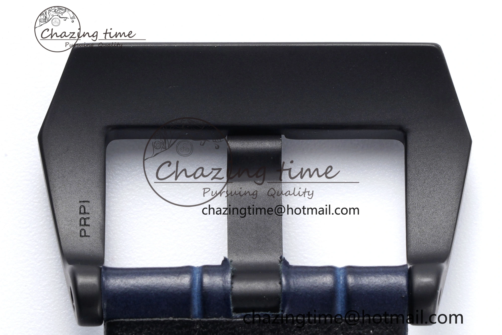 Resilient PAM1664 Carbotech VSF 1:1 Best Edition on Blue Leather Strap P.9010 Clone 8350