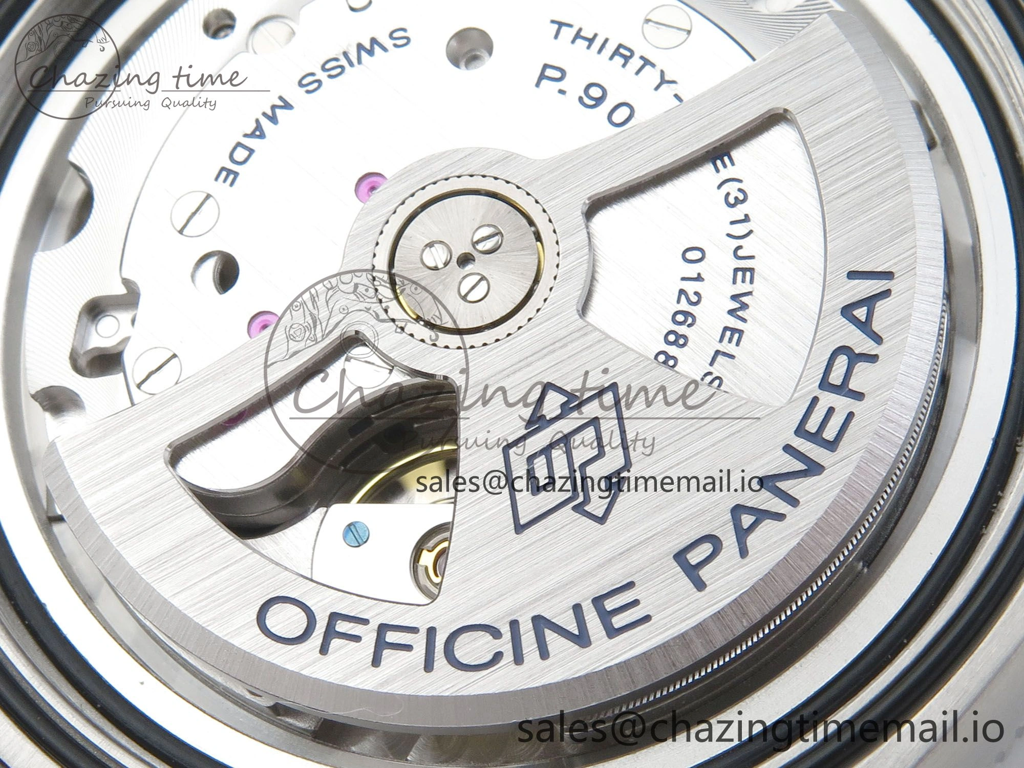 Affordable PAM1681 44mm Luna Rossa Submersible VSF 1:1 Best Edition On Gray Fabric Strap P 8299