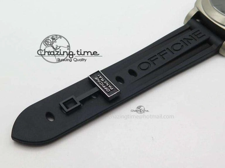 PAM177 Noob Best Edition on Black Rubber Strap Practical 8606