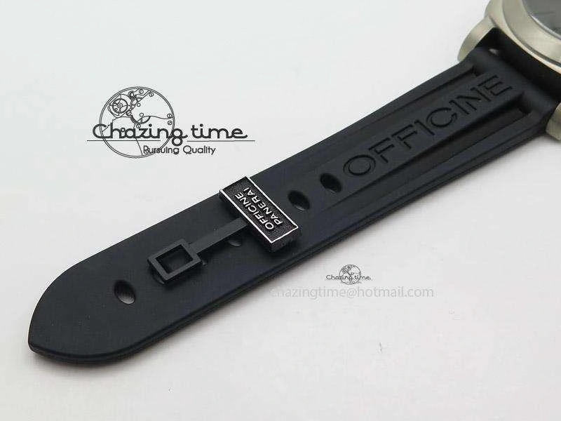 PAM177 Noob Best Edition on Black Rubber Strap Practical 8606