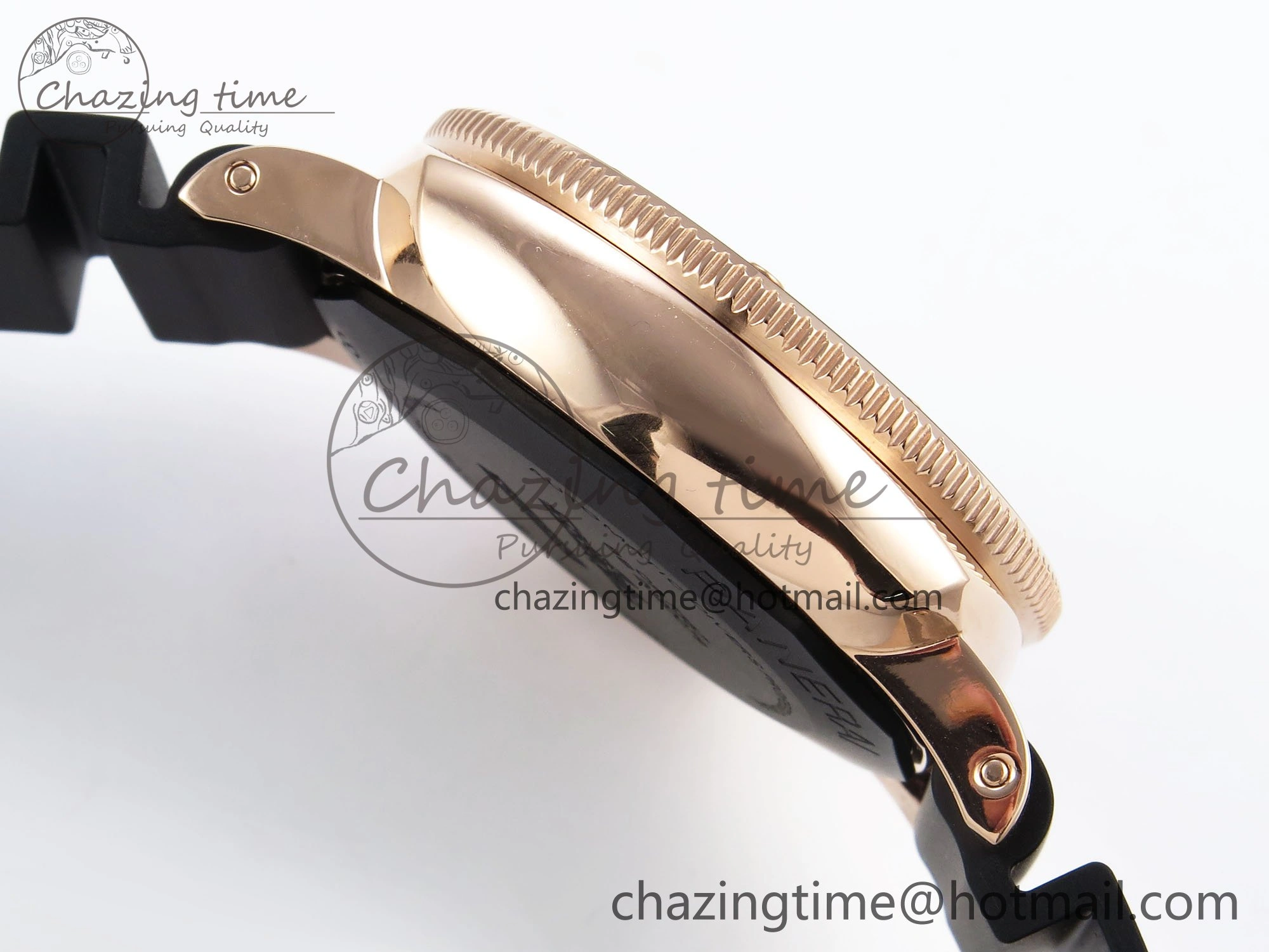 Popular PAM2164 Luminor Submersible 42mm VSF Best Edition Black Dial on Rubber Strap P900 Clone 8327