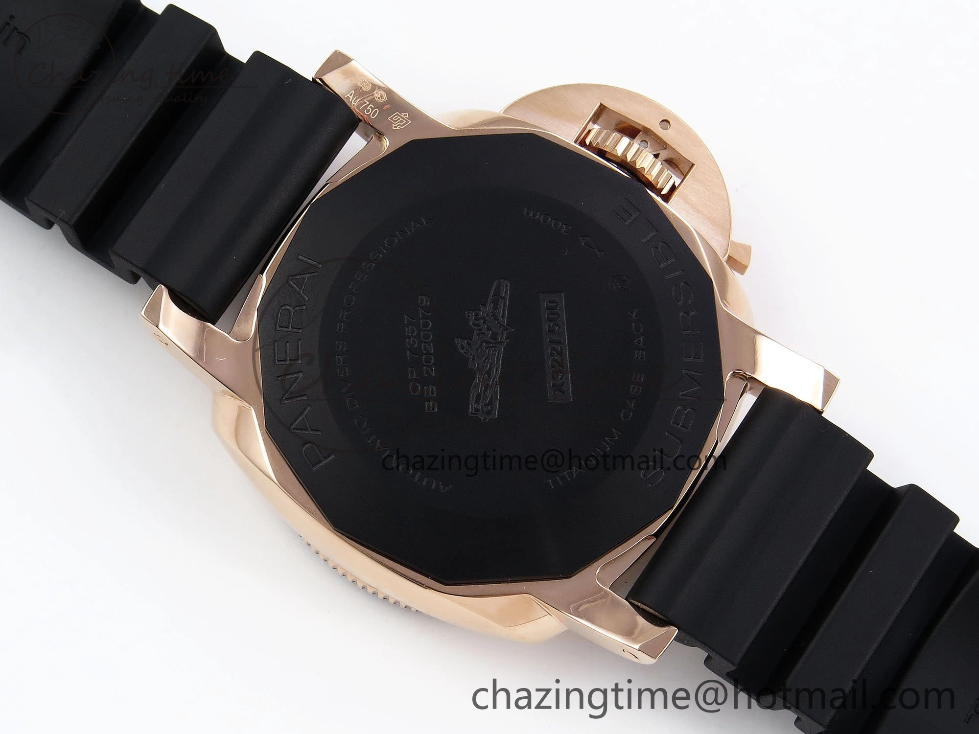 Popular PAM2164 Luminor Submersible 42mm VSF Best Edition Black Dial on Rubber Strap P900 Clone 8327