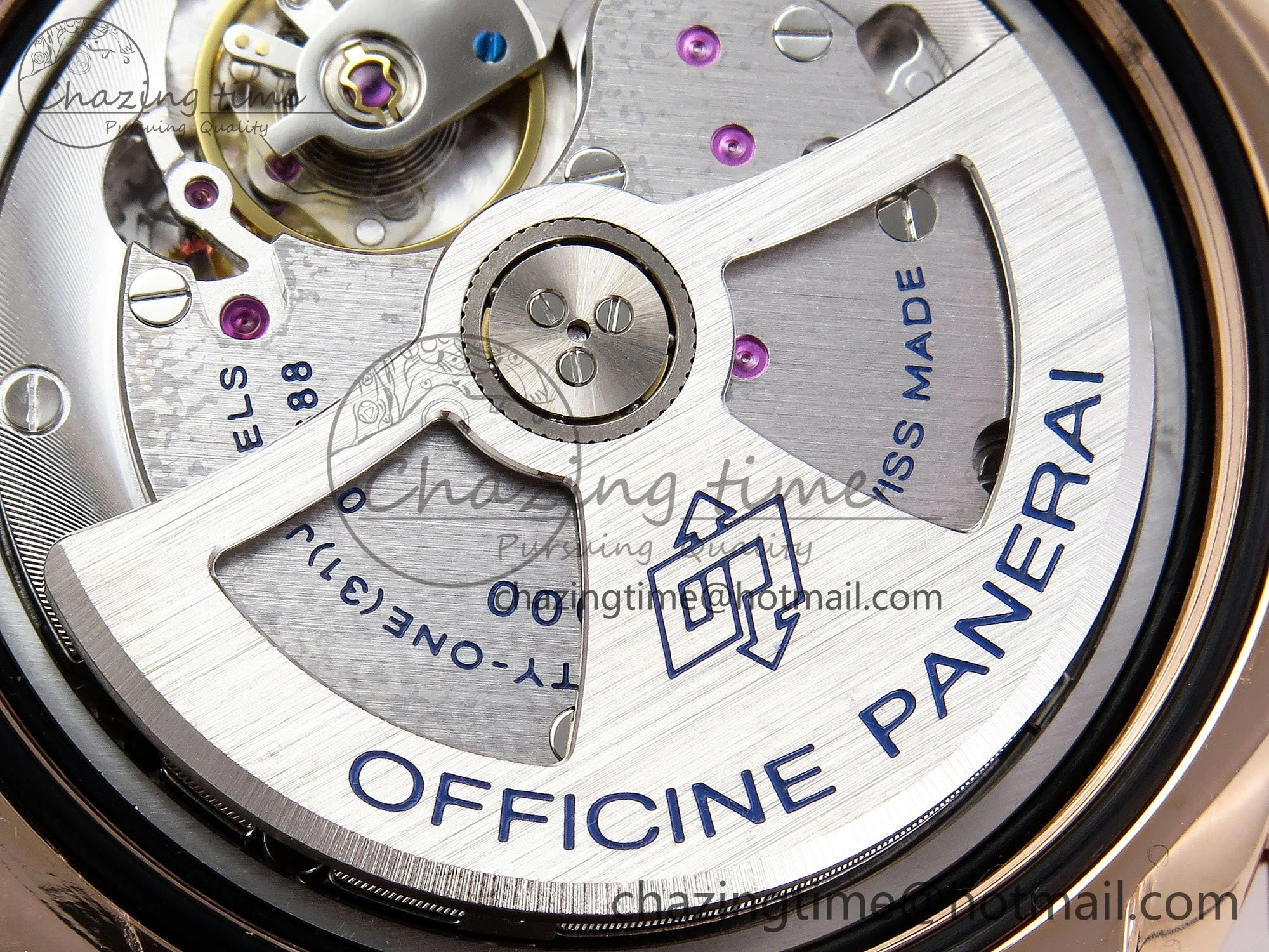 Popular PAM2164 Luminor Submersible 42mm VSF Best Edition Black Dial on Rubber Strap P900 Clone 8327