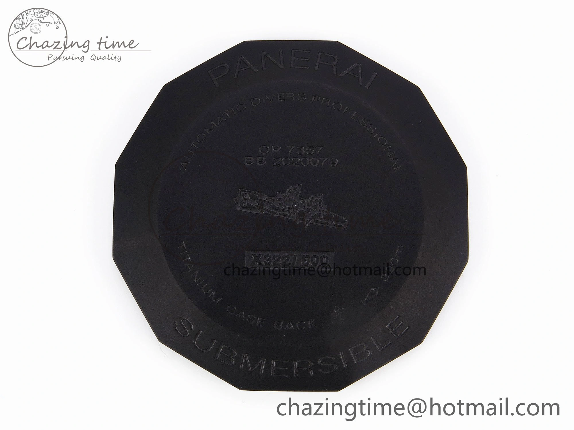 Popular PAM2164 Luminor Submersible 42mm VSF Best Edition Black Dial on Rubber Strap P900 Clone 8327