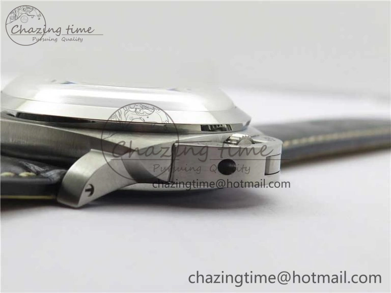 FashionForward PAM217 H XF 1:1 Best Edition Superlumed Dial on Black Leather Strap A6497 with Y-Incabloc 8383