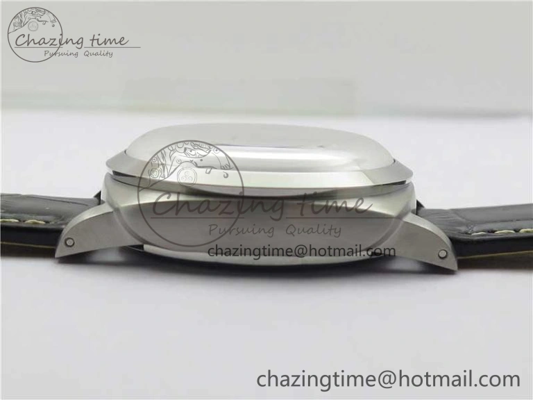 FashionForward PAM217 H XF 1:1 Best Edition Superlumed Dial on Black Leather Strap A6497 with Y-Incabloc 8383