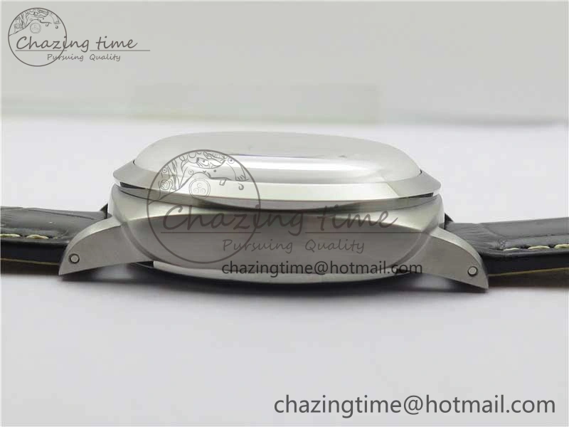FashionForward PAM217 H XF 1:1 Best Edition Superlumed Dial on Black Leather Strap A6497 with Y-Incabloc 8383