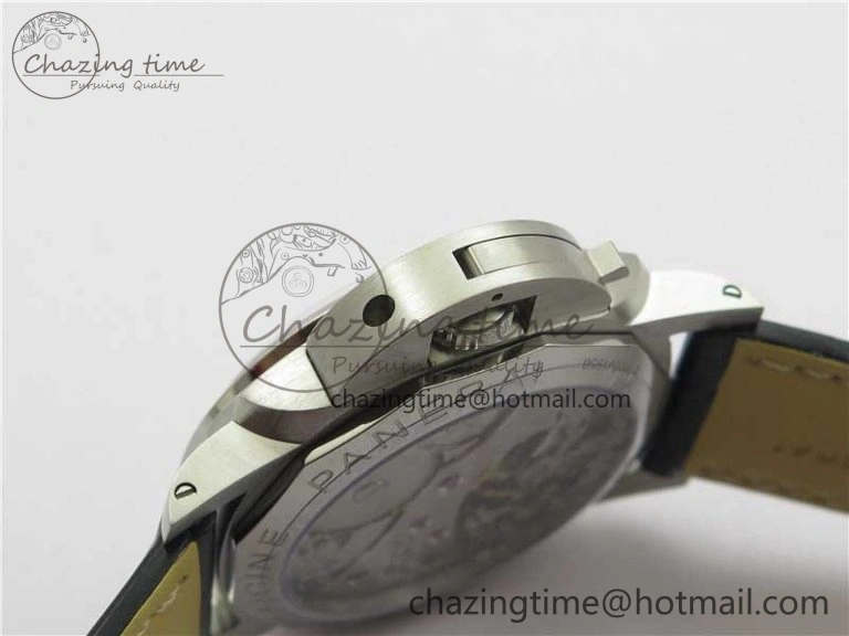 FashionForward PAM217 H XF 1:1 Best Edition Superlumed Dial on Black Leather Strap A6497 with Y-Incabloc 8383