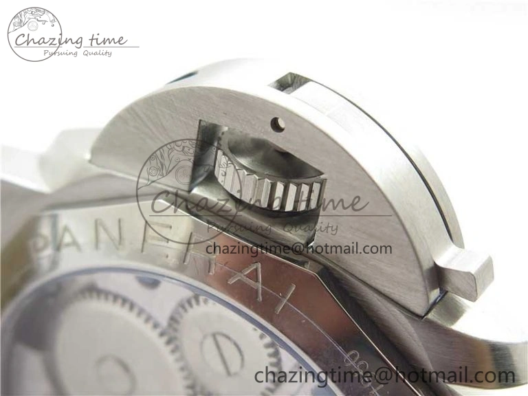 FashionForward PAM217 H XF 1:1 Best Edition Superlumed Dial on Black Leather Strap A6497 with Y-Incabloc 8383