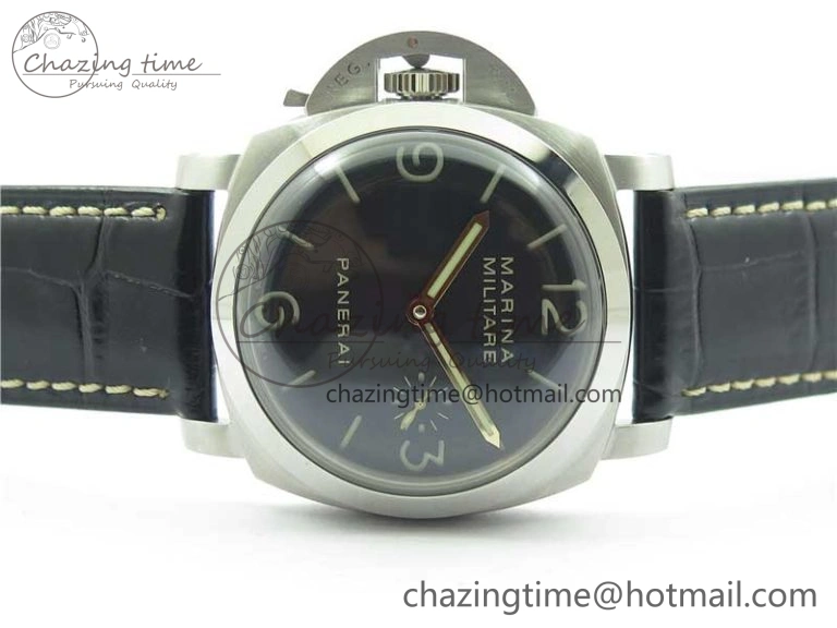 FashionForward PAM217 H XF 1:1 Best Edition Superlumed Dial on Black Leather Strap A6497 with Y-Incabloc 8383