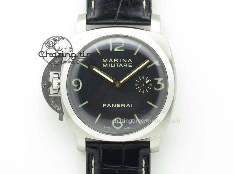 PAM217 H ZF Best Edition Superlumed Dial on Black Leather Strap A6497 with Y-Incabloc SmartChoice 8569