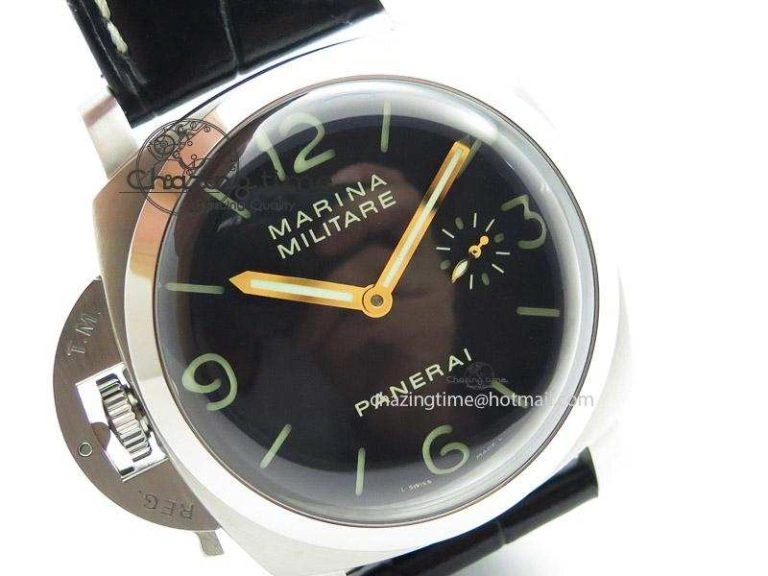 PAM217 H ZF Best Edition Superlumed Dial on Black Leather Strap A6497 with Y-Incabloc SmartChoice 8569