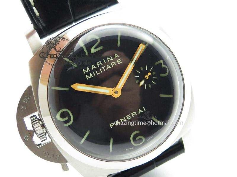 PAM217 H ZF Best Edition Superlumed Dial on Black Leather Strap A6497 with Y-Incabloc SmartChoice 8569