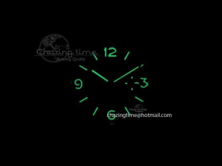 PAM217 H ZF Best Edition Superlumed Dial on Black Leather Strap A6497 with Y-Incabloc SmartChoice 8569