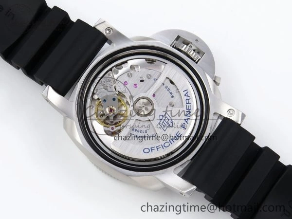 Thermal PAM2223 Luminor Submersible 42mm VSF Best Edition White Dial on Rubber Strap P900 Clone 8318