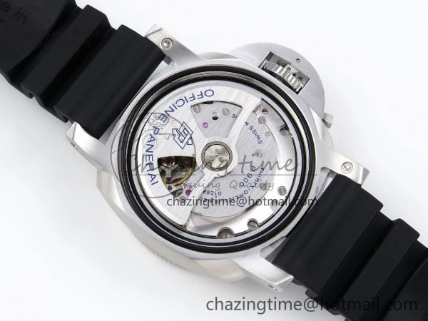 Thermal PAM2223 Luminor Submersible 42mm VSF Best Edition White Dial on Rubber Strap P900 Clone 8318