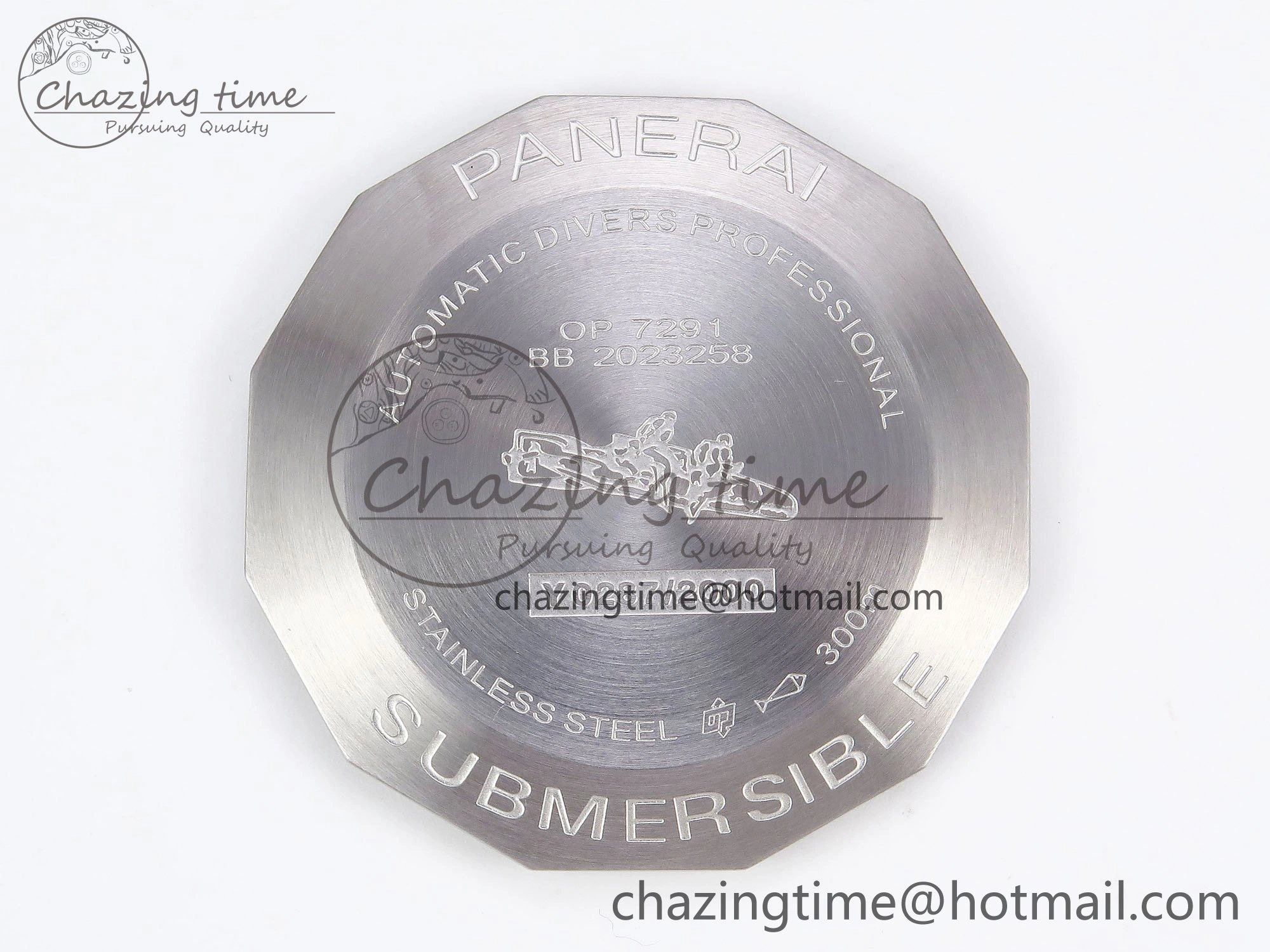 Thermal PAM2223 Luminor Submersible 42mm VSF Best Edition White Dial on Rubber Strap P900 Clone 8318