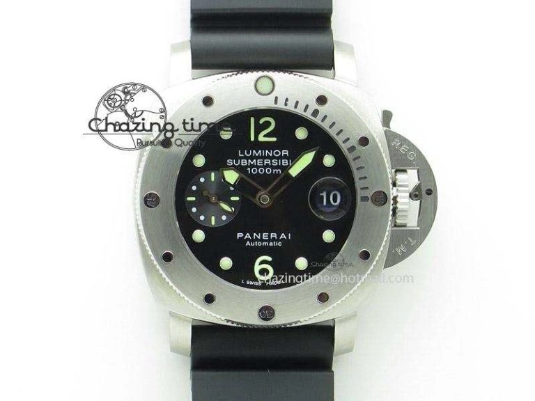 Affordable PAM243 M H-Maker 1:1 V3 Edition On Rubber Strap A 8559