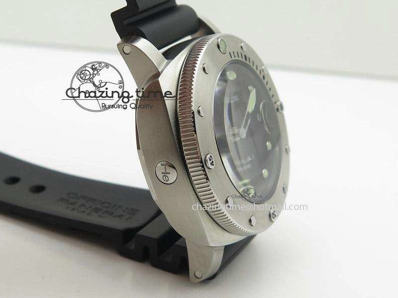 Affordable PAM243 M H-Maker 1:1 V3 Edition On Rubber Strap A 8559