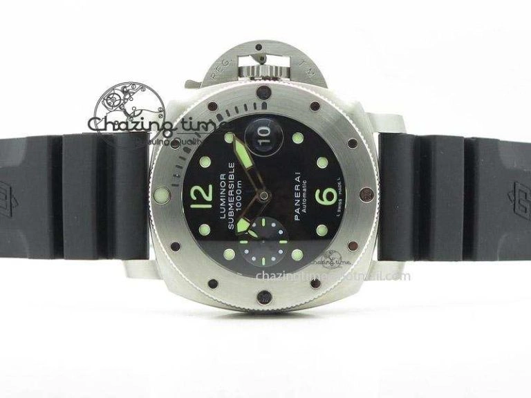 Affordable PAM243 M H-Maker 1:1 V3 Edition On Rubber Strap A 8559