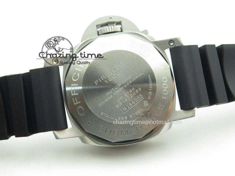 Affordable PAM243 M H-Maker 1:1 V3 Edition On Rubber Strap A 8559