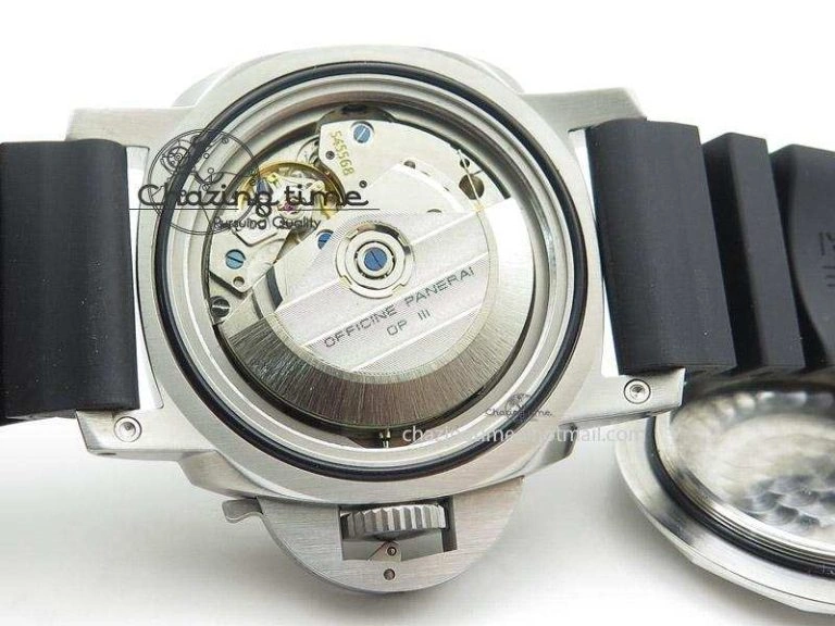 Affordable PAM243 M H-Maker 1:1 V3 Edition On Rubber Strap A 8559