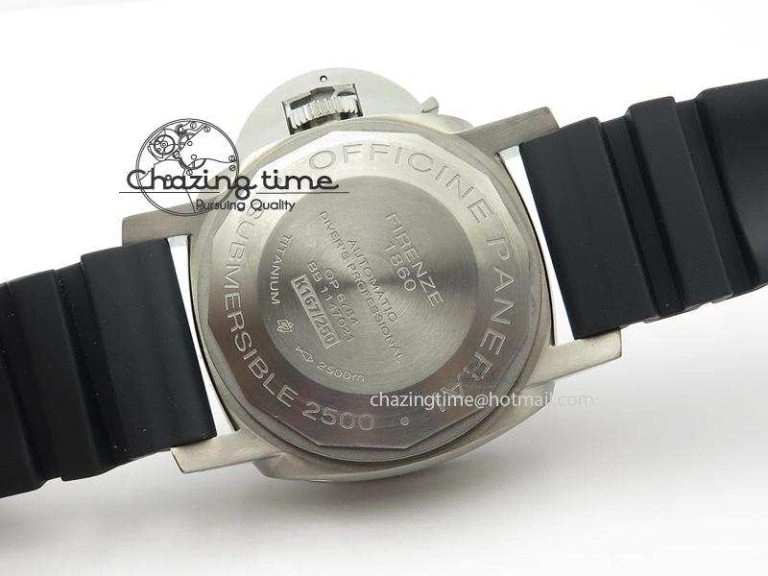 TimelessDesign PAM285 K SS V6 Best Edition On Rubber Strap P 8513
