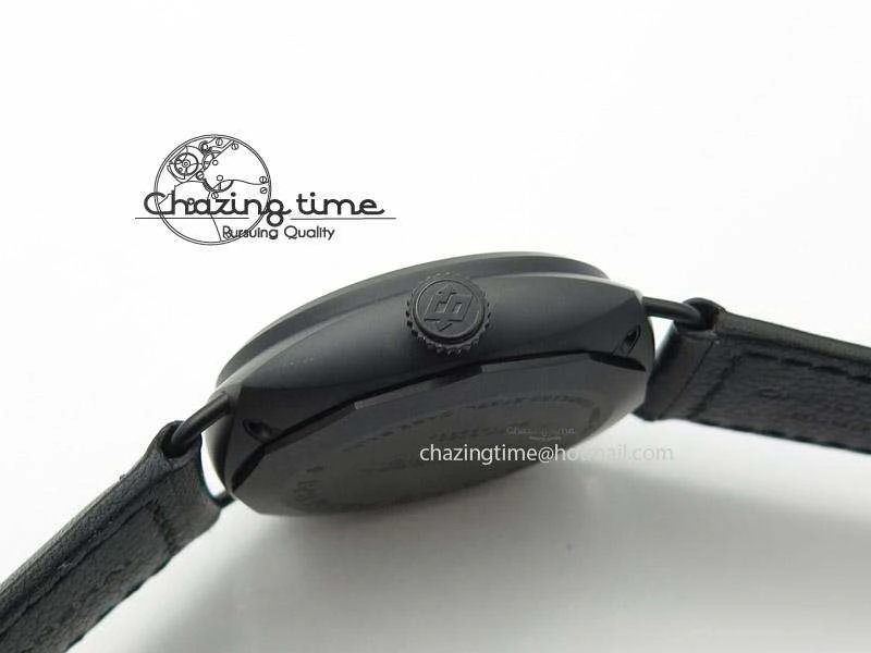 PAM292 O Real Ceramic V6F Best Edition on Black Leather Strap A BestValue 8585