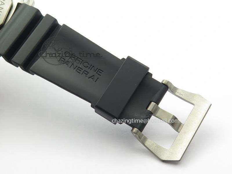 Efficient PAM305 L Titanium Lite V6F 1:1 Best Edition On Black Rubber Strap P 8508