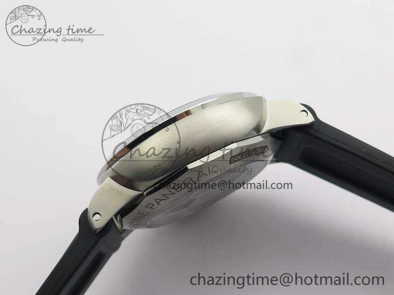 SportInspired PAM320 M GMT VSF 1:1 Best Edition On Black Rubber Strap P.9001 Super Clone V 8444