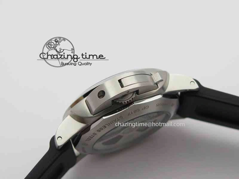 SmoothTexture PAM320 M GMT VSF 1:1 Best Edition On Black Rubber Strap P.9001 Super Clone 8463