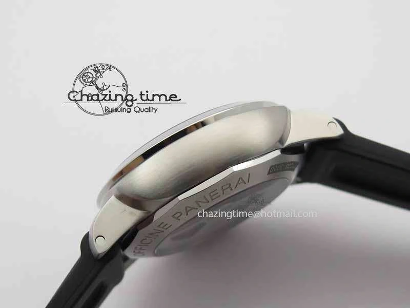 SmoothTexture PAM320 M GMT VSF 1:1 Best Edition On Black Rubber Strap P.9001 Super Clone 8463