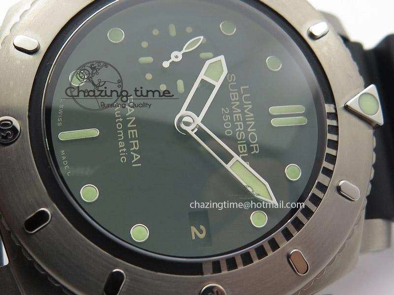 PAM364 P Titanium V6 1:1 Best Edition On Rubber Strap P HighQuality 8514