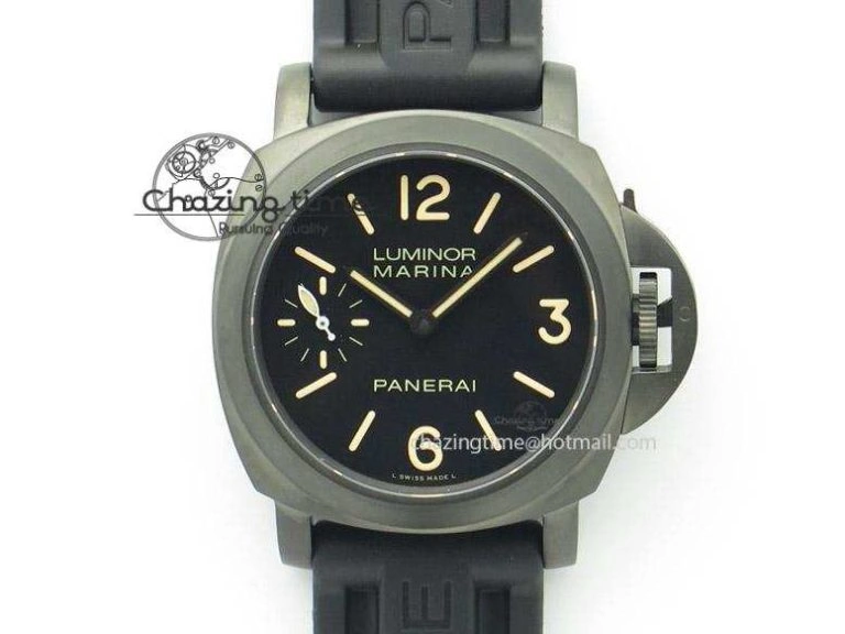 PAM367 DLC H-Maker Best Edition On Black Rubber Strap A Practical 8533