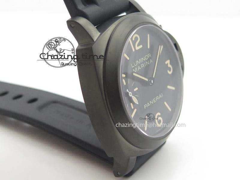 PAM367 DLC H-Maker Best Edition On Black Rubber Strap A Practical 8533