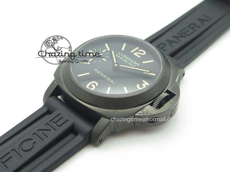 PAM367 DLC H-Maker Best Edition On Black Rubber Strap A Practical 8533