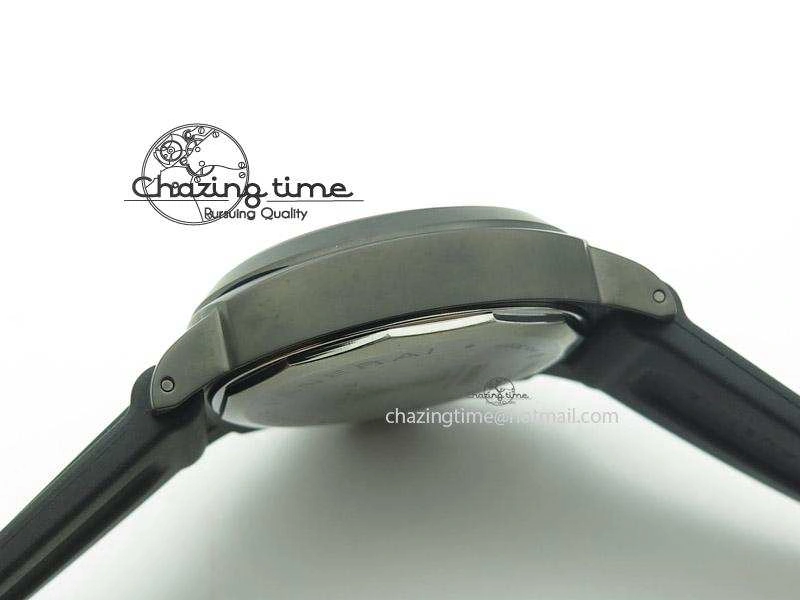 PAM367 DLC H-Maker Best Edition On Black Rubber Strap A Practical 8533