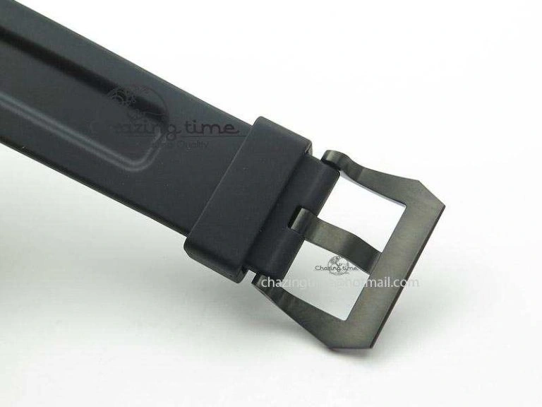 PAM367 DLC H-Maker Best Edition On Black Rubber Strap A Practical 8533