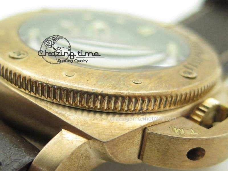 PAM382 N Bronzo ZF Best Edition On Brown Leather Strap ZP9000 V Resilient 8568