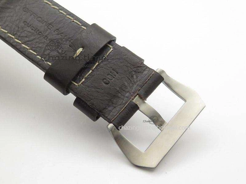 PAM382 N Bronzo ZF Best Edition On Brown Leather Strap ZP9000 V Resilient 8568