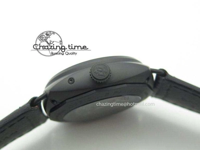 Popular PAM384 N Real PR Real Ceramic V6F Best Edition On Black Leather Strap P 8517