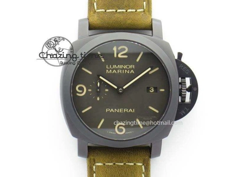 Sustainable PAM386 M VSF 1:1 Best Edition On Brown Asso Strap VSP 8471