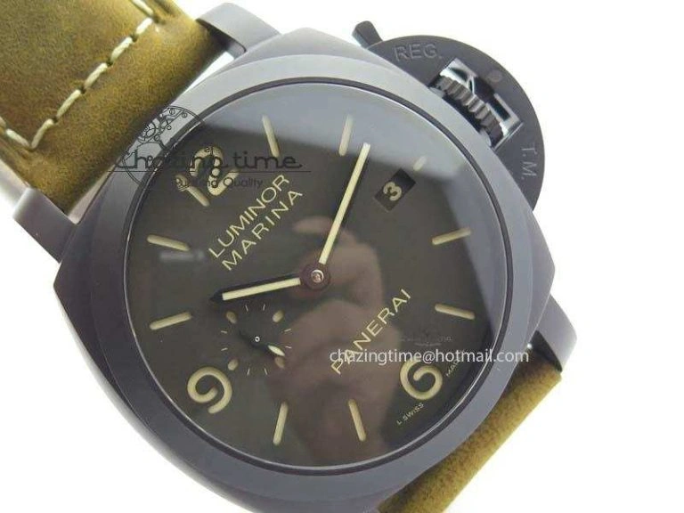 Sustainable PAM386 M VSF 1:1 Best Edition On Brown Asso Strap VSP 8471