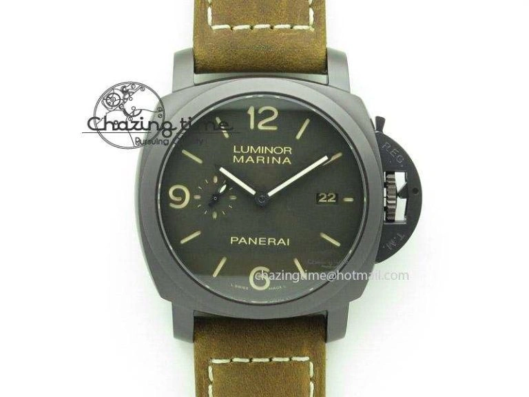 PAM386 P V6 Lite Best Edition On Leather Strap ST Bold 8578