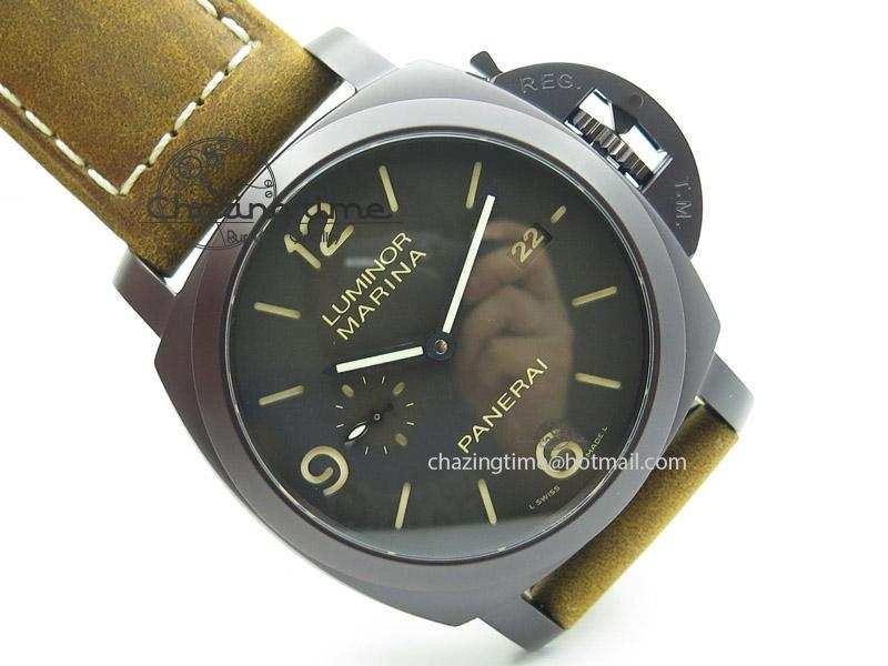 PAM386 P V6 Lite Best Edition On Leather Strap ST Bold 8578