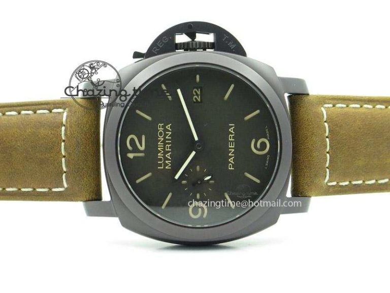 PAM386 P V6 Lite Best Edition On Leather Strap ST Bold 8578