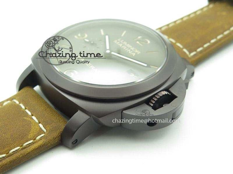 PAM386 P V6 Lite Best Edition On Leather Strap ST Bold 8578