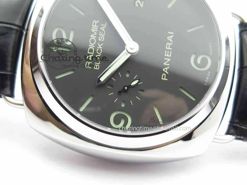 PAM388 O VSF 1:1 Best Edition Black Dial On Black Leather Strap P.9000 Super Clone ZeroBulk 8461