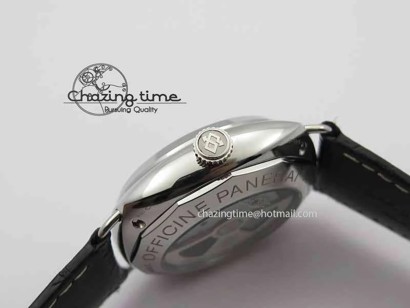 PAM388 O VSF 1:1 Best Edition Black Dial On Black Leather Strap P.9000 Super Clone ZeroBulk 8461