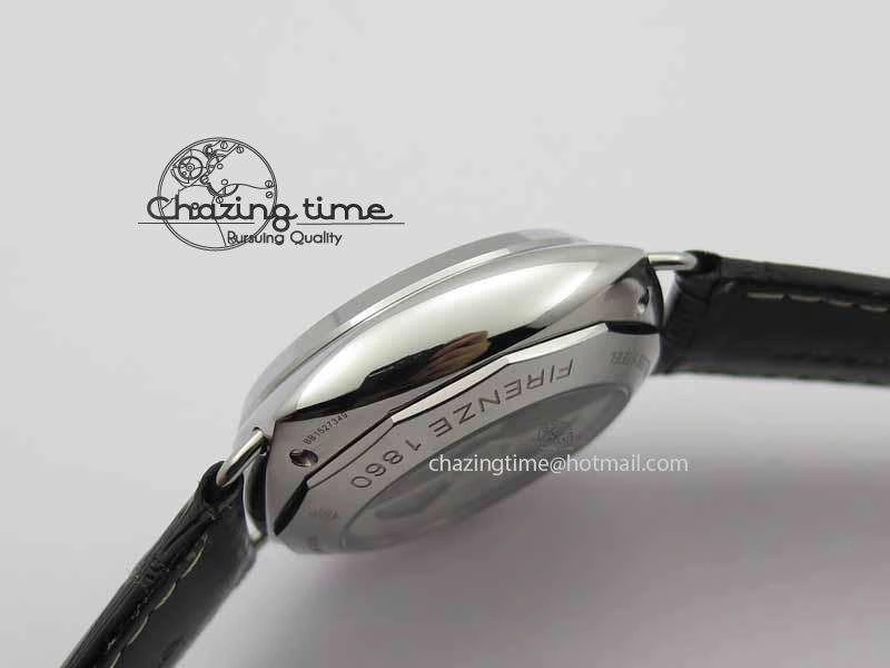 PAM388 O VSF 1:1 Best Edition Black Dial On Black Leather Strap P.9000 Super Clone ZeroBulk 8461